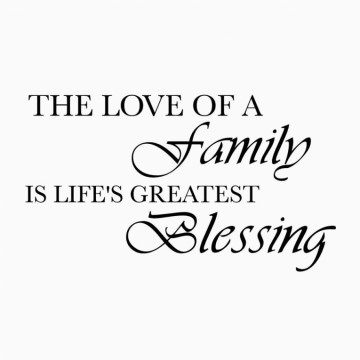 Muursticker The love of...