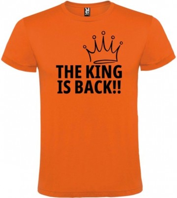 550x616the king is back oranje shirt livingstickers