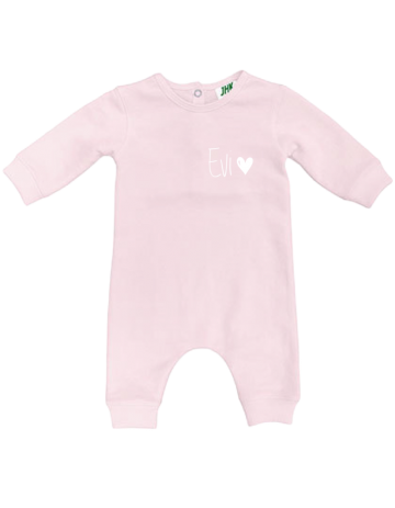 Boxpakje baby met naam baby roze