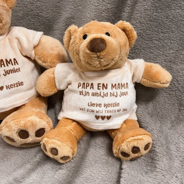 Connected teddyberen voor ouders en prematuur baby 4