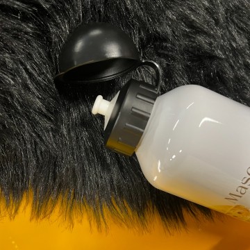 Drinkbeker voor kinderen bouw bruin met naam 2