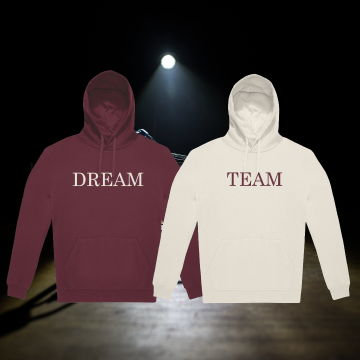 Hoodie dream teamnieuw achtergrond