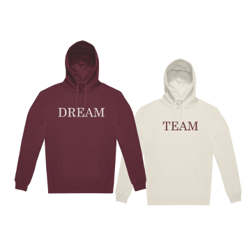 Hoodie dream teamnieuw zonder achtergrond
