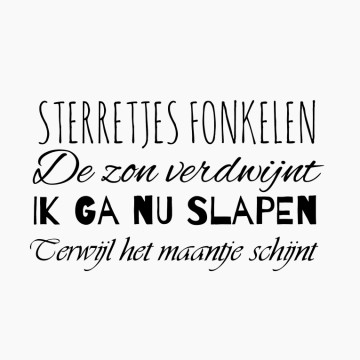 Kinderkamersticker Sterretjes fonkelen