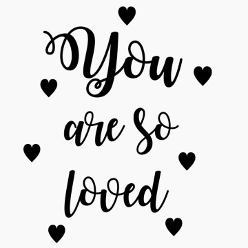 Kinderkamersticker You are so...