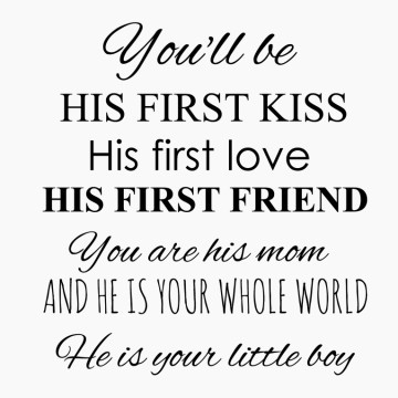 Kinderkamersticker You'll be