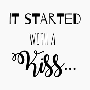 Kinderkamersticker It started...