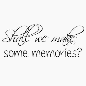 Slaapkamersticker Shall we make some