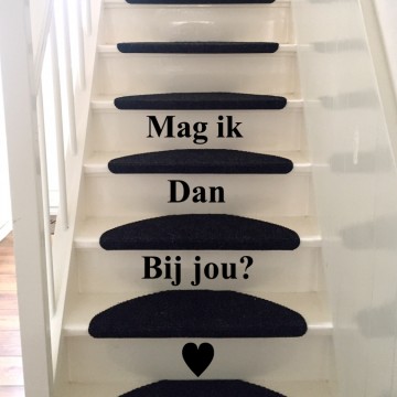 Trapsticker Mag ik dan bij jou?