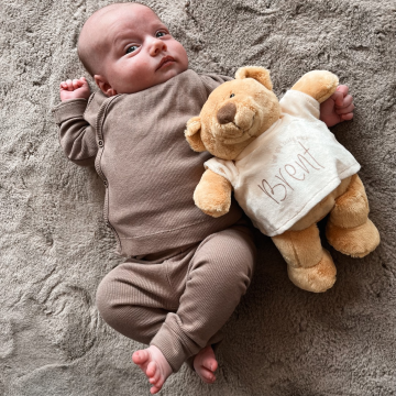 Knuffelbeer i love you beary much met naam 0