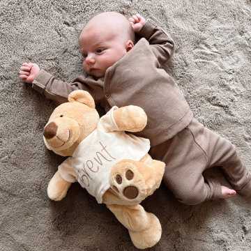 Knuffelbeer met eigennaam 0