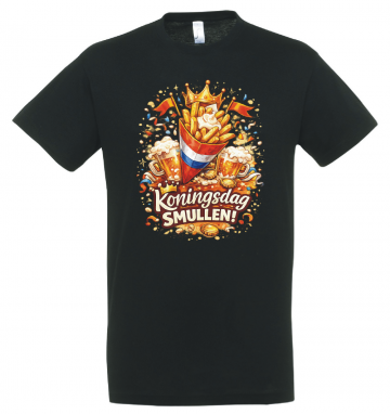 Koningsdag smullen zwart