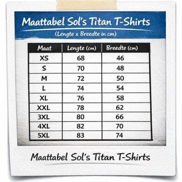 Maattabel shirts2