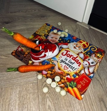 Schoen mat  sinterklaas livingstickers