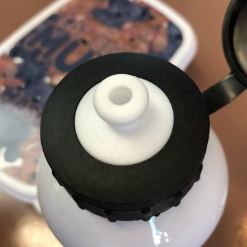 Set kinder broodtrommel en drinkbeker teddy beary much met eigennaam 3 0 0