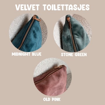 Toilettassen kleuren velvet 0