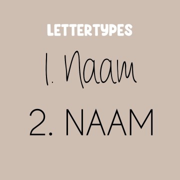 Toilettassen lettertypes 2