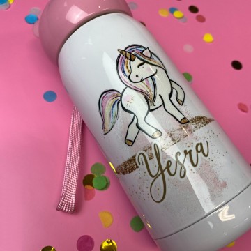 Unicorn drinkbeker voor kinderen met eigennaam 0 0