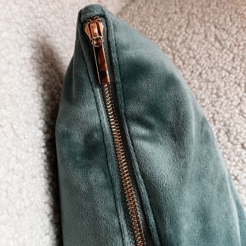 Velvet toilettasje groen 0