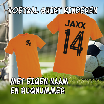 Voetbal shirt kind