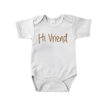 Zwangerschapsbekendmaking romper beste vrienden hi vriend
