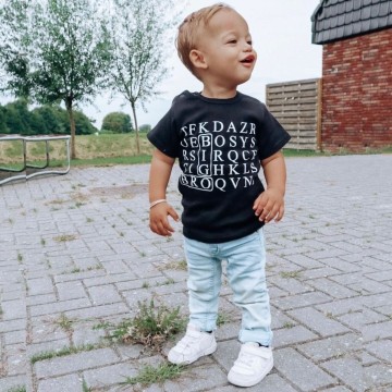 Zwangerschapsbekendmaking shirt grote broer woordpuzzel big bro
